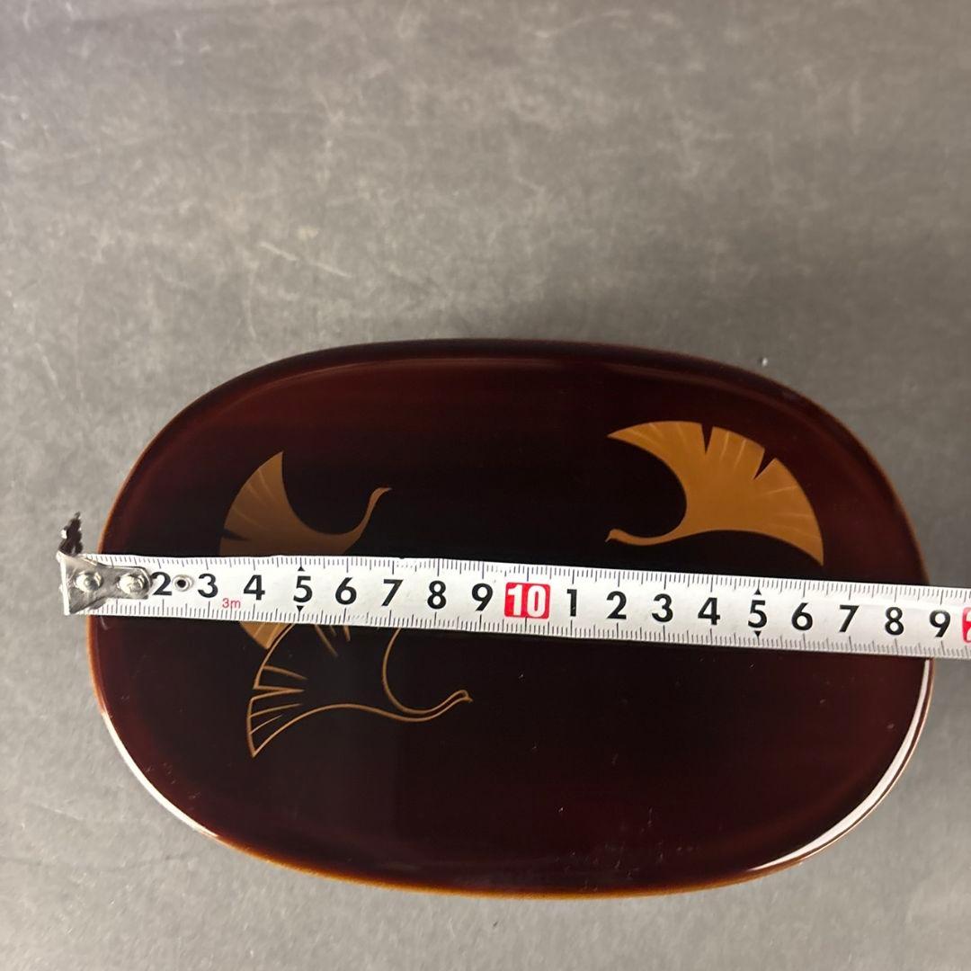 輪島塗　小判弁当箱　5点