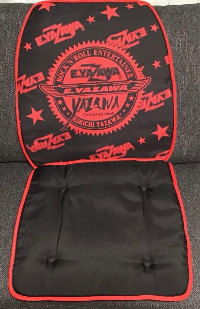 矢沢永吉☆E.YAZAWA スリーロゴ カーシート - メルカリ