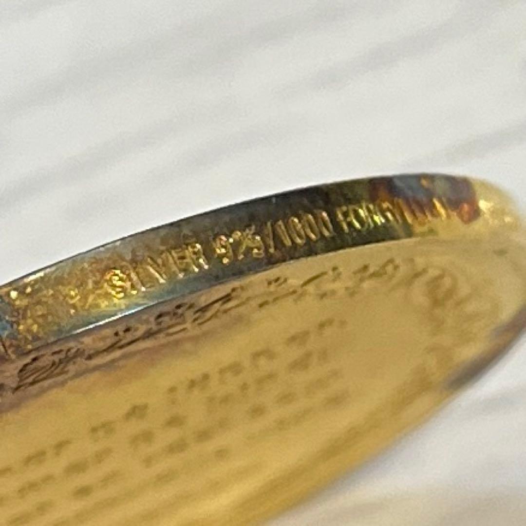 フランクリンミント コイン シルバー925/1000 24メッキ