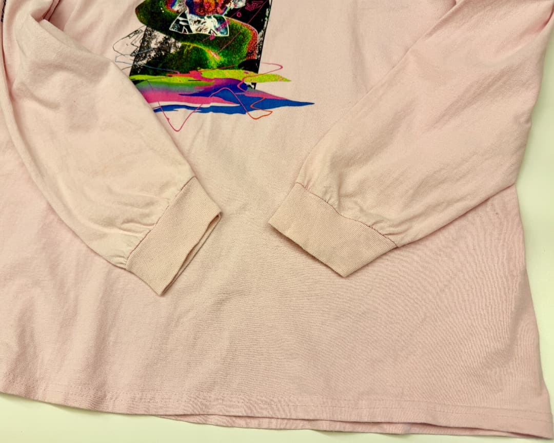 キタニタツヤ 聖者の行進 ロンT ピンク XLサイズ