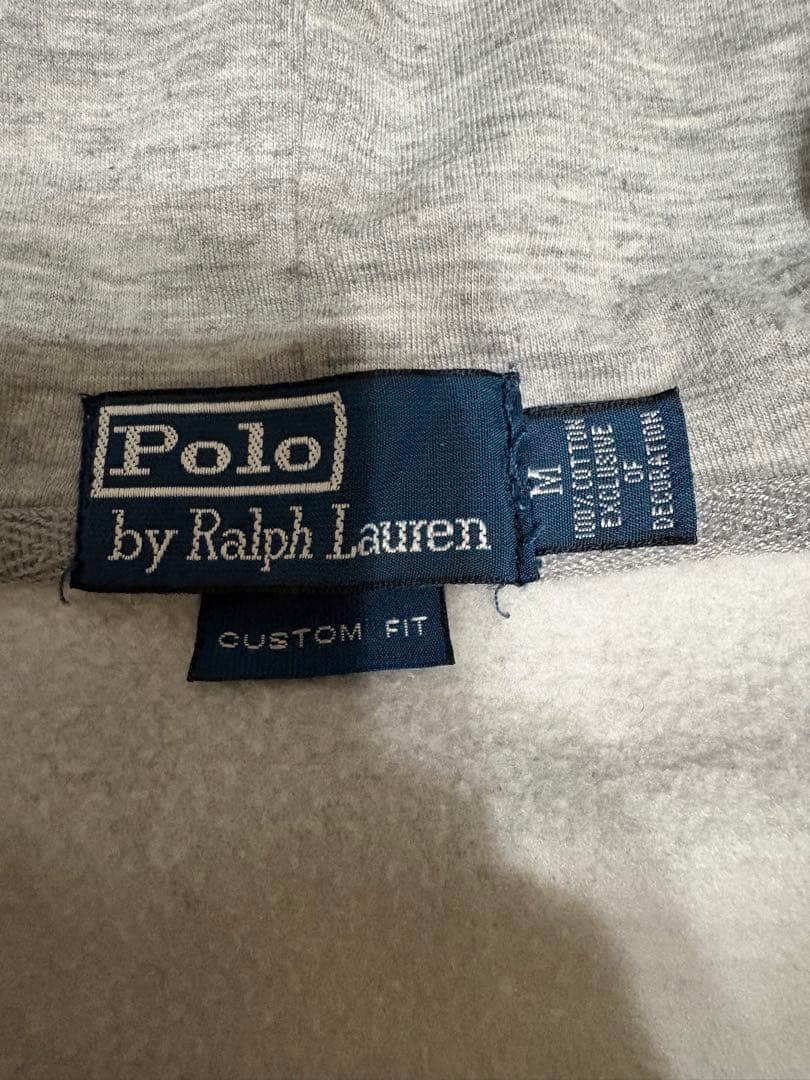 Ralph Lauren グレー ジップアップフーディ