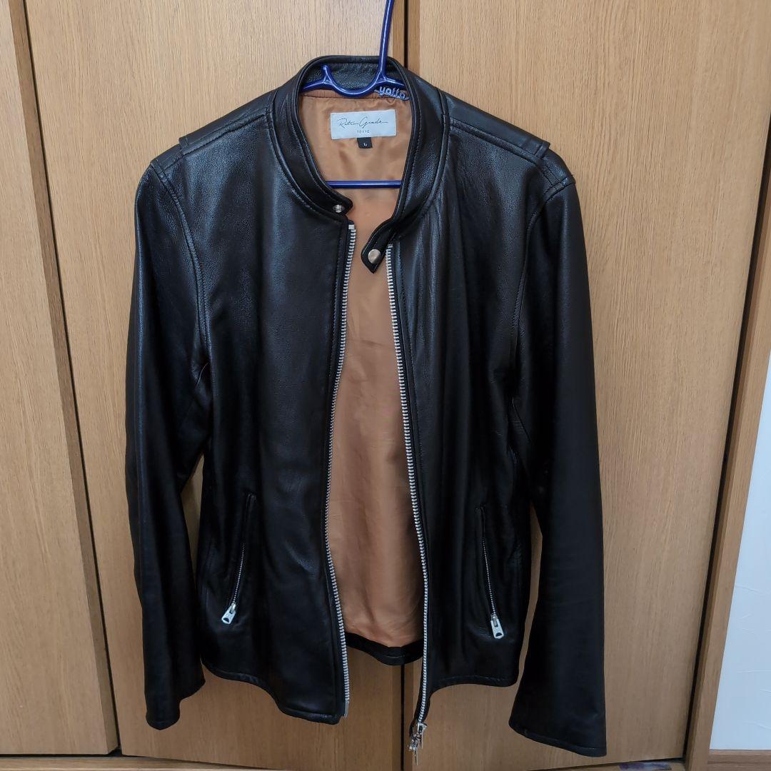 Retro Grande ブラックレザーシングルライダース L 楽天市場】Retro Grade レトログレード 羊皮 シングル ライダース