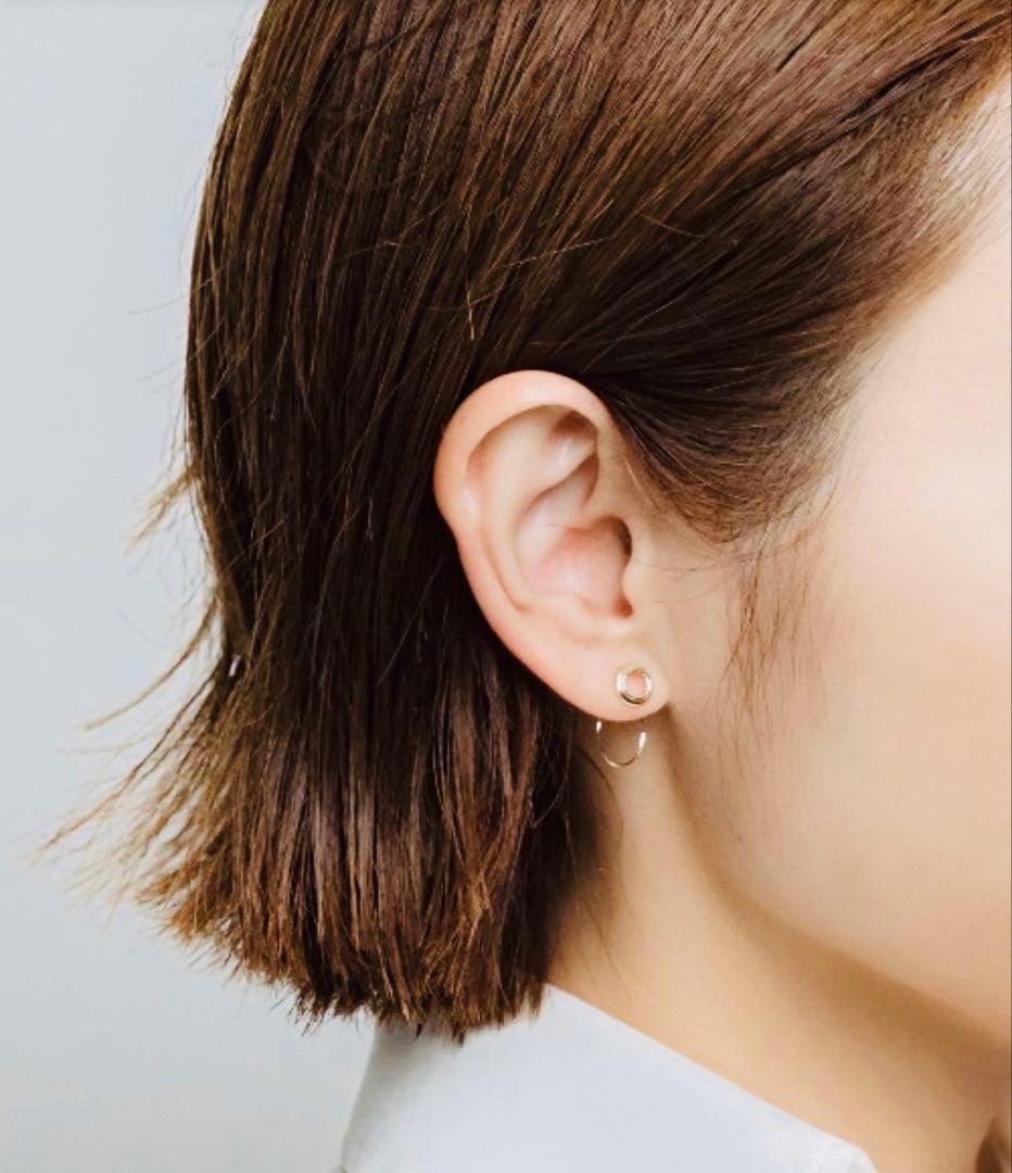 □2way□【Jewel closet by L&Co.】K10サークルピアス - メルカリ