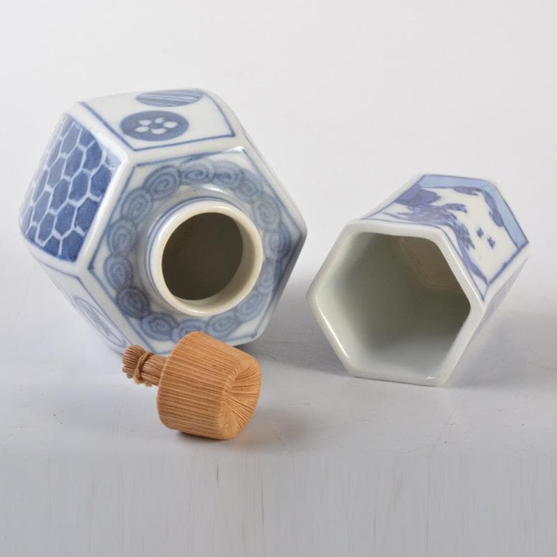 茶道具　茶箱　平安春峰作　振出　茶巾筒　茶碗など　七点　一式　V　6399