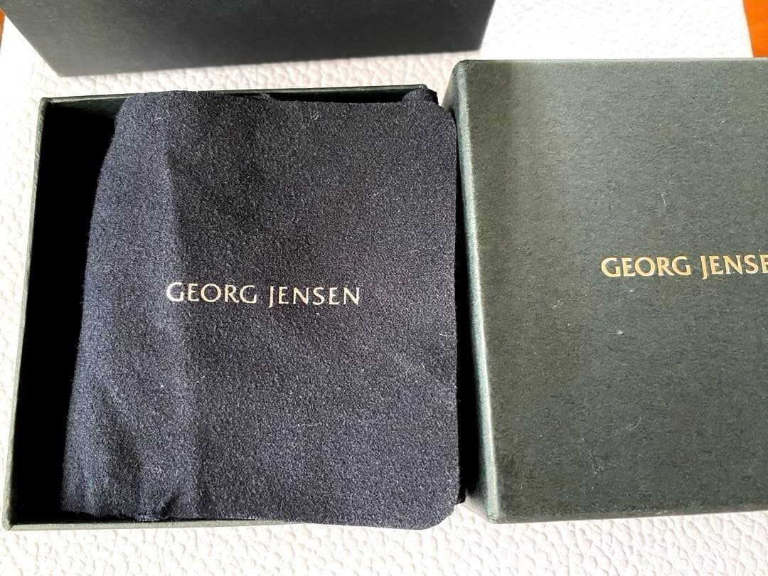 極美品GeorgJensenプリュム羽ジョージジェンセンブローチ391TORUN