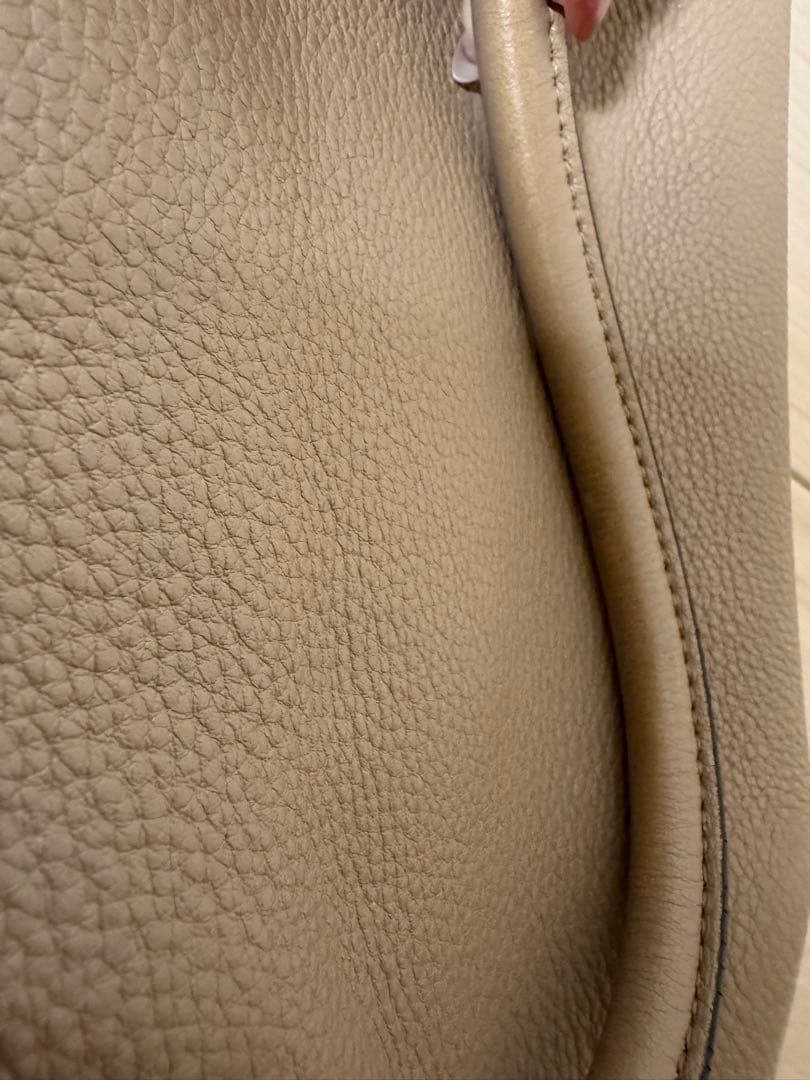 PRADA プラダ ハンドバッグ 2WAYベージュ 正規品 型崩れあり 美品