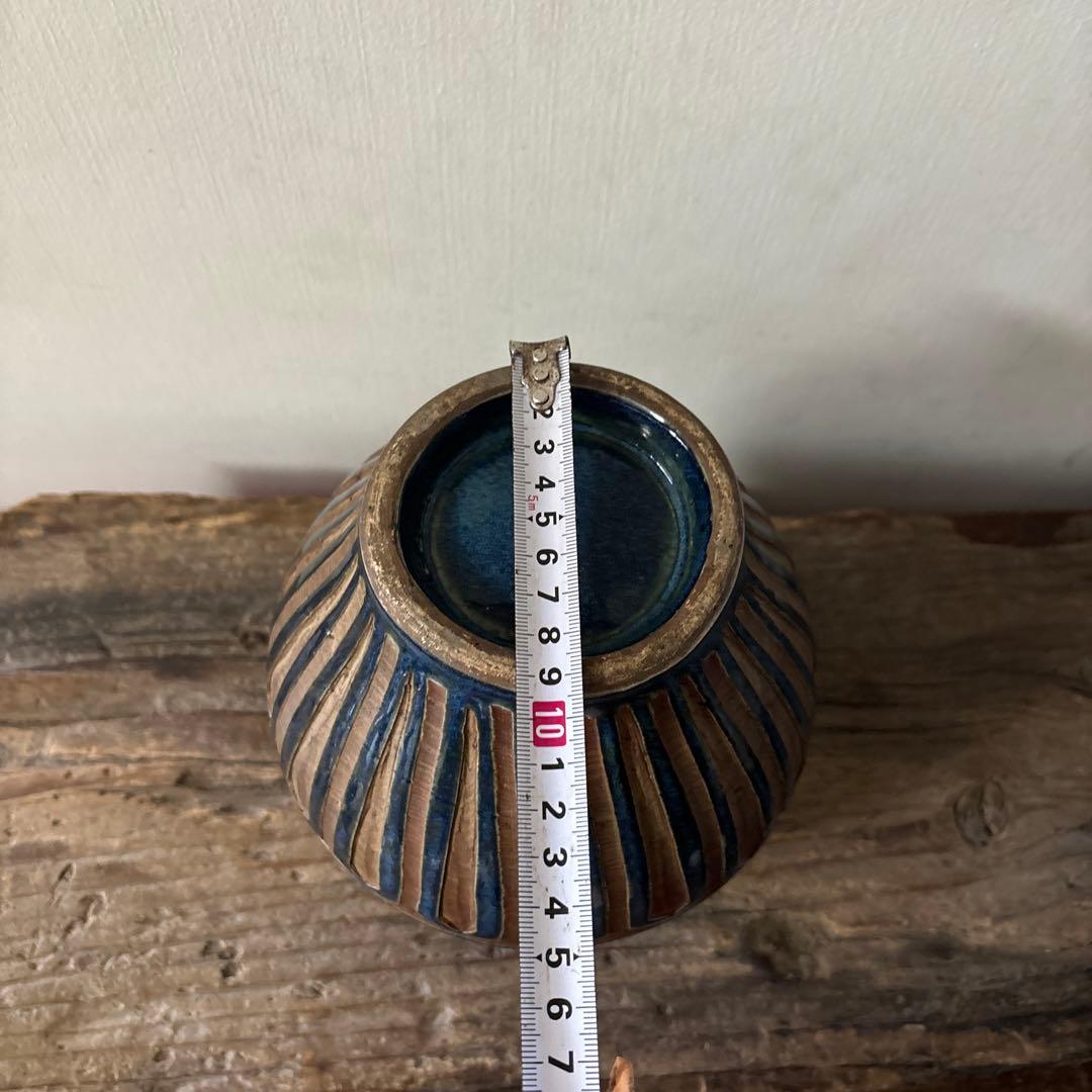 琉球 古典焼 小壺 ④ 壺屋焼 やちむん 古民芸 アンティーク 骨董 検:李朝.