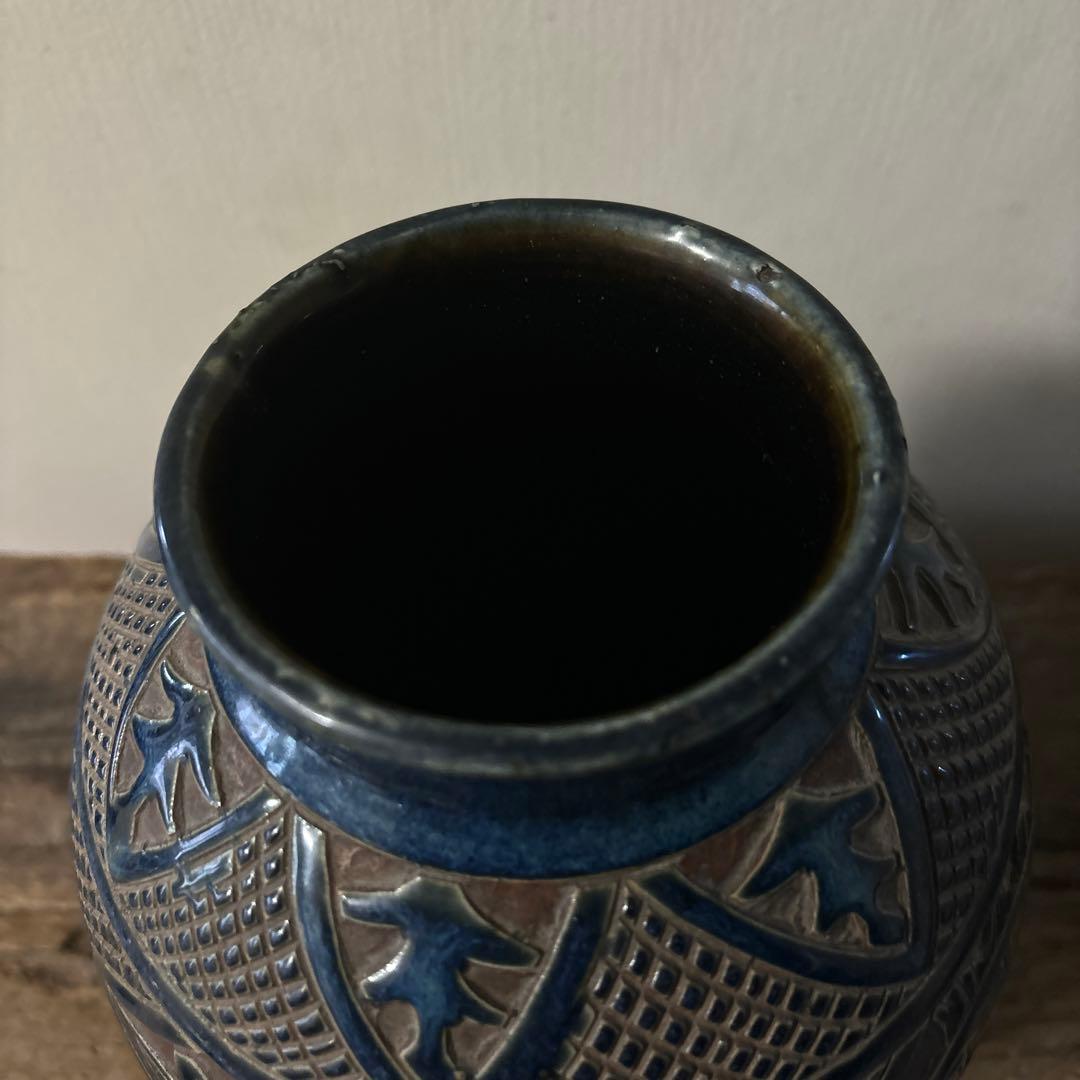 琉球 古典焼 小壺 ④ 壺屋焼 やちむん 古民芸 アンティーク 骨董 検:李朝.