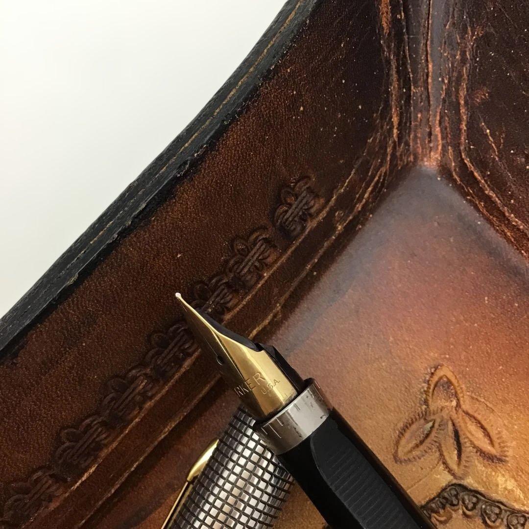 PARKER‼️パーカー75スターリングシルバー万年筆 U.S.A 14金ペン