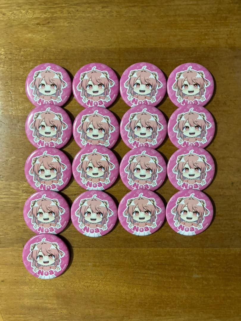 2023　缶バッジ　からぴち　のあ のあ カラフルピーチ 缶バッジ 2023 からぴち カラフルピーチ のあ