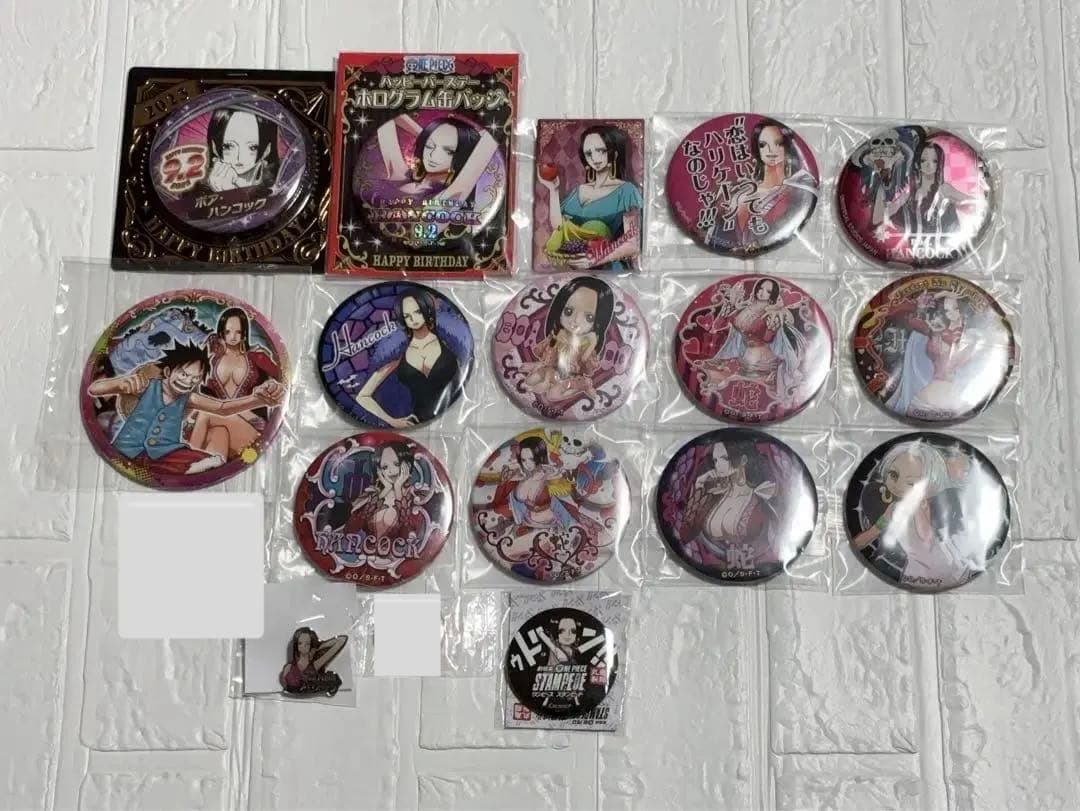 ハンコック　缶バッジ　ワンピース　まとめ売り ハンコック 缶バッジ ワンピース まとめ売り ONEPIECE ハンコック 輩