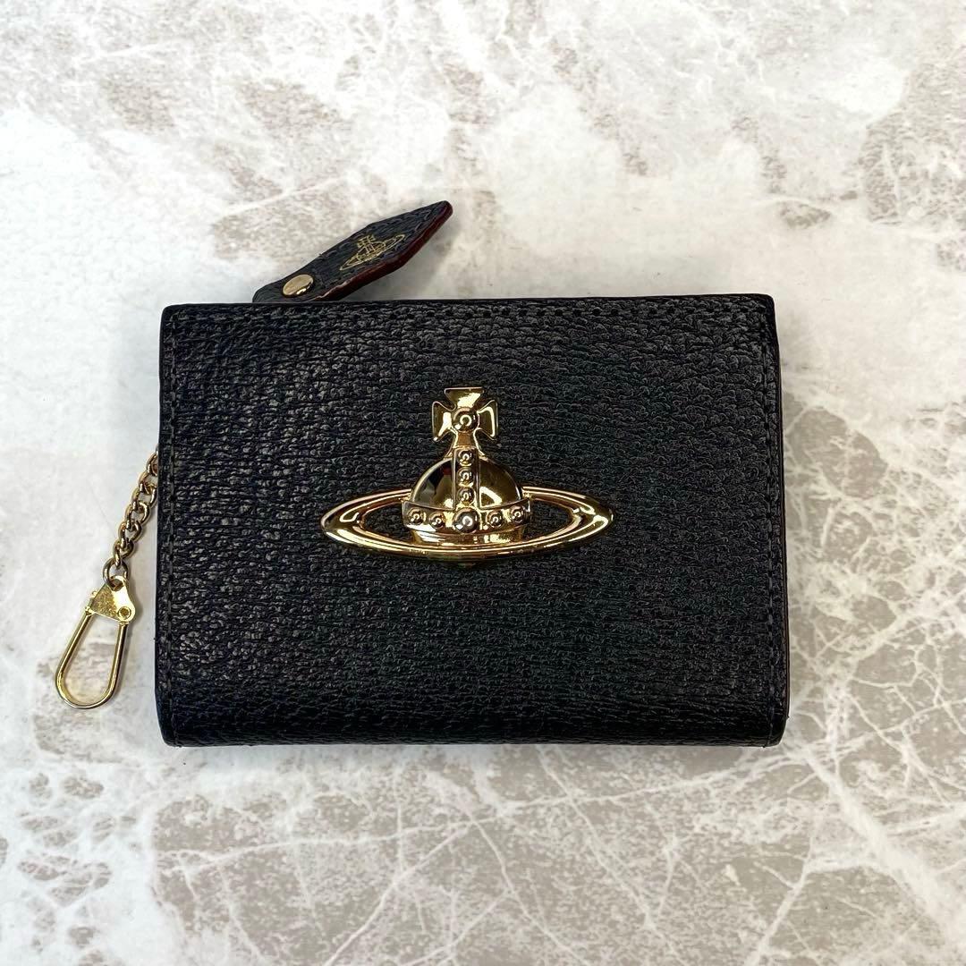 ヴィヴィアンウエストウッド ミニ財布 L字ファスナー