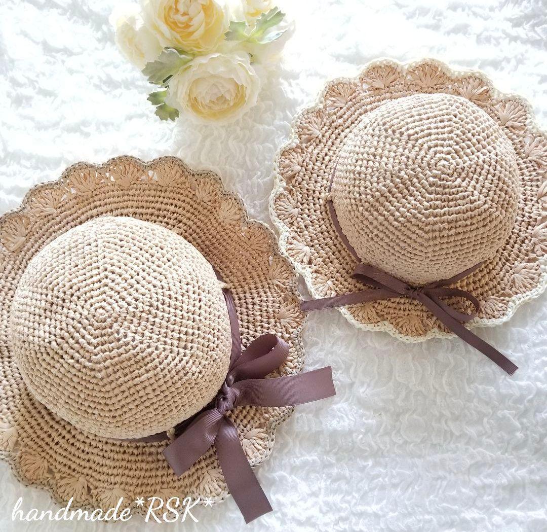 ta×ka‪ ¨̮様オーダーページ レースの麦わら帽子 ハンドメイド‬