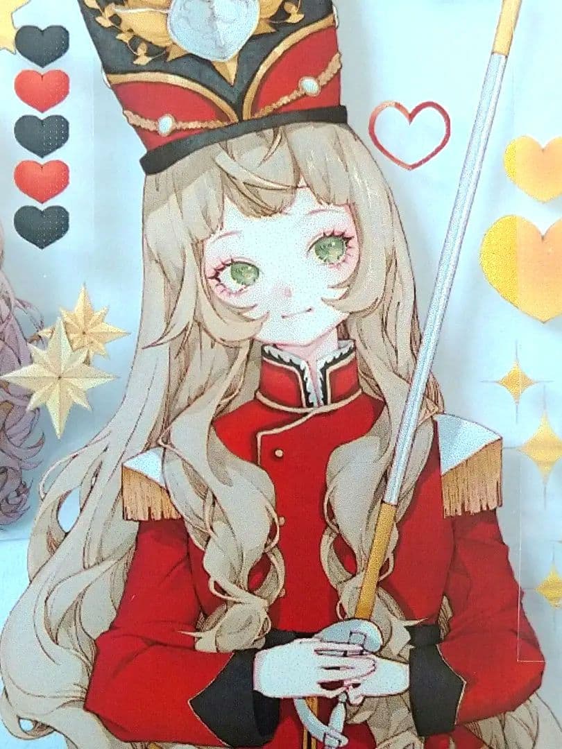 ✩のこり1✩J65＃小兔兵進行曲(PET)切り売り海外人物マステ女の子