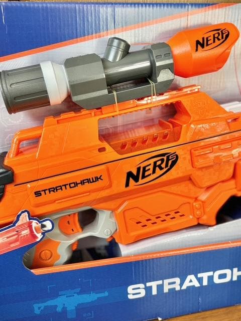 【超レア・値下】ナーフ 電動NERF Accustrike Stratohawk