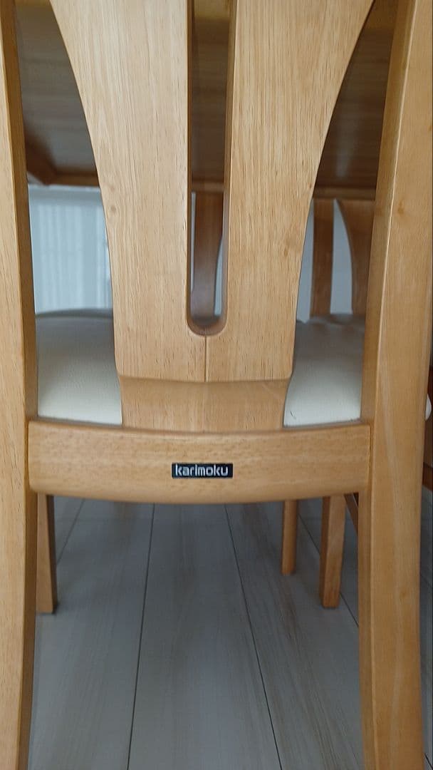 神戸市引き取り限定☆対面引き渡し☆karimoku ダイニングテーブルセット