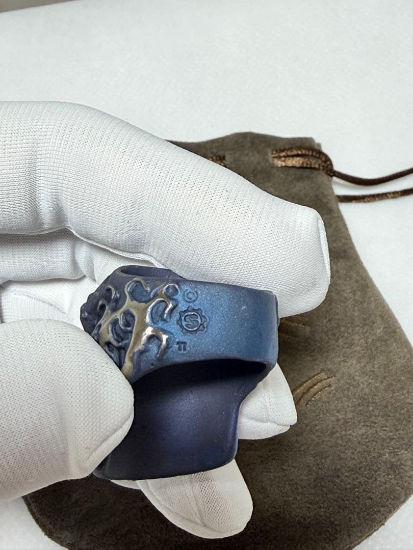 スターリンギア KANAGAWA パンチャー リング チタンブルー 希少