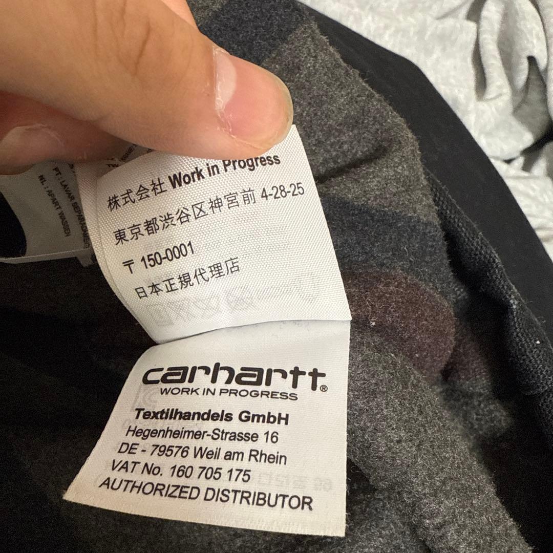 Carhartt ワークジャケット ブラック