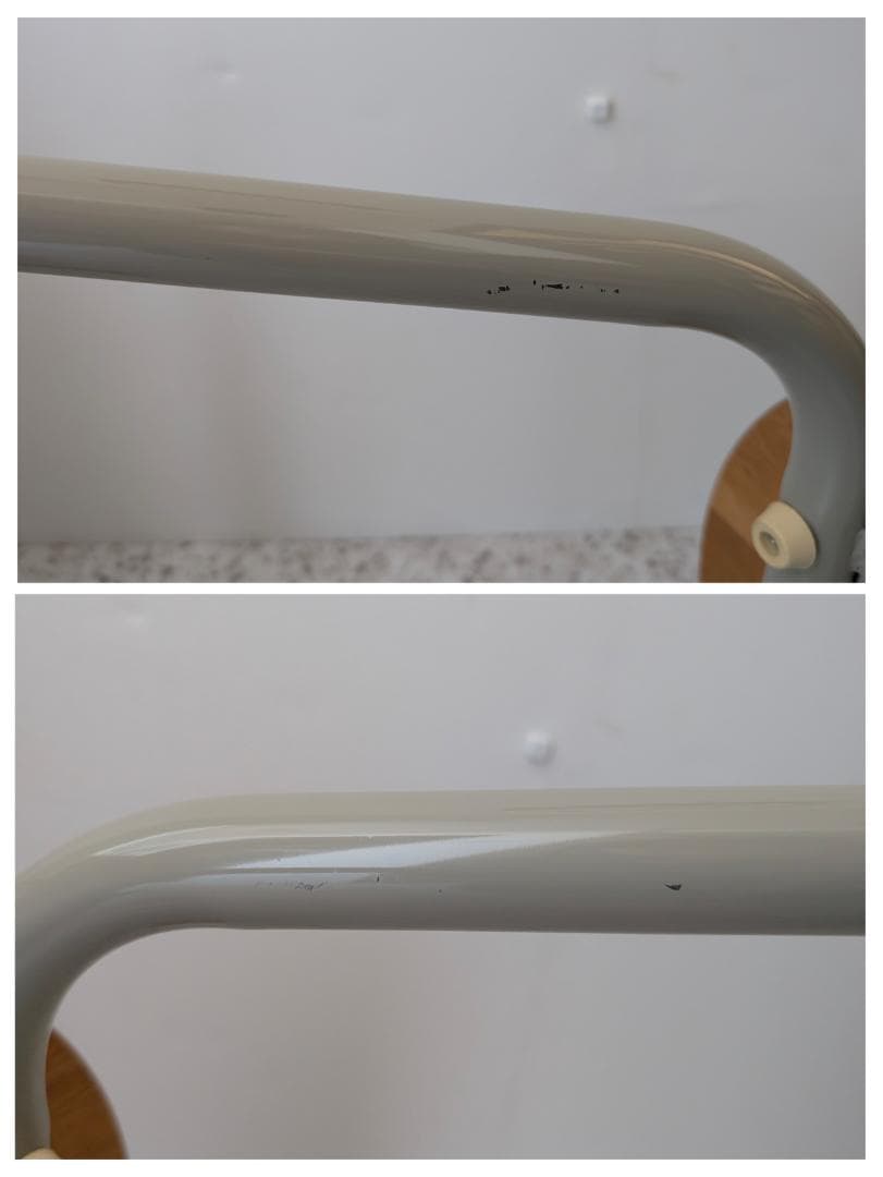 ビンテージ アノニマス 取っ手付き スツール チェア ウッド×メタル 美品