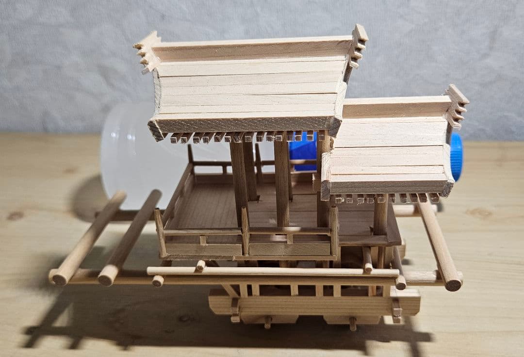 だんじり ミニだんじり 地車 尼崎型 ハンドメイド 木製 ミニチュア