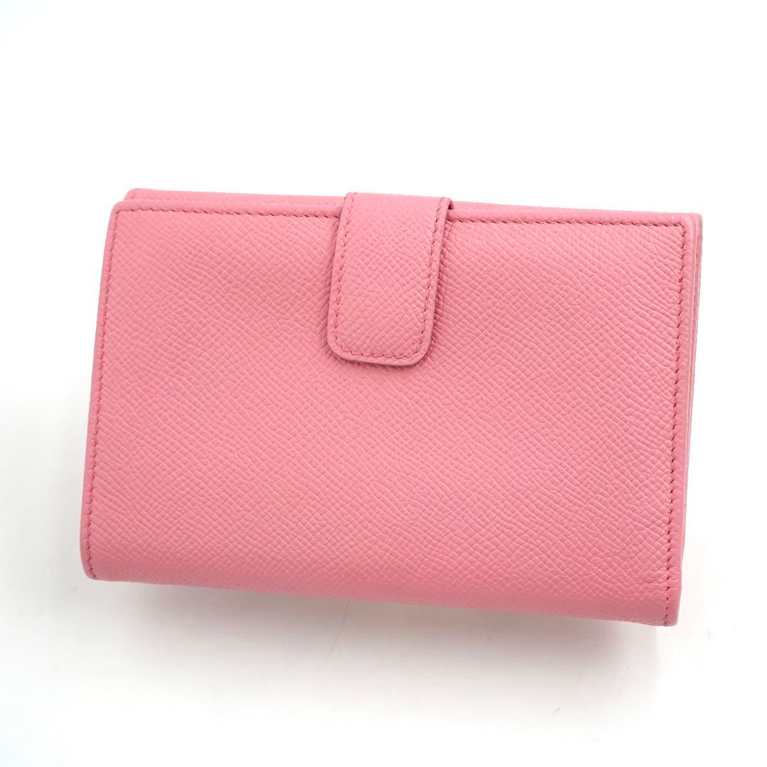 ✨新品未使用・箱付✨ BVLGARI ミディアムウォレット ビーゼロワン ピンク
