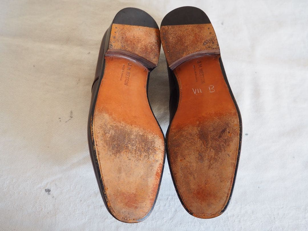 靴 J.M Weston 553 Brown Derby Shoes