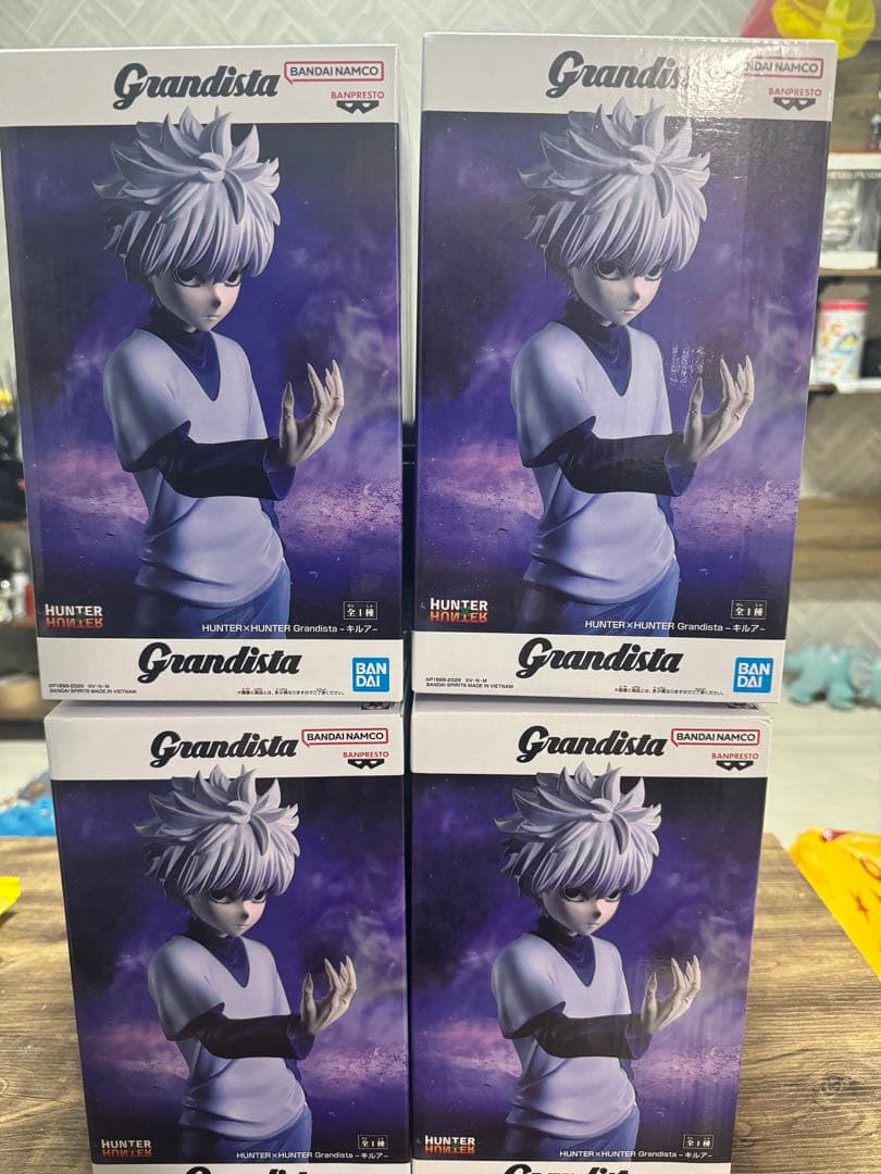 HUNTER×HUNTER Grandista キルア 4個セット - メルカリ