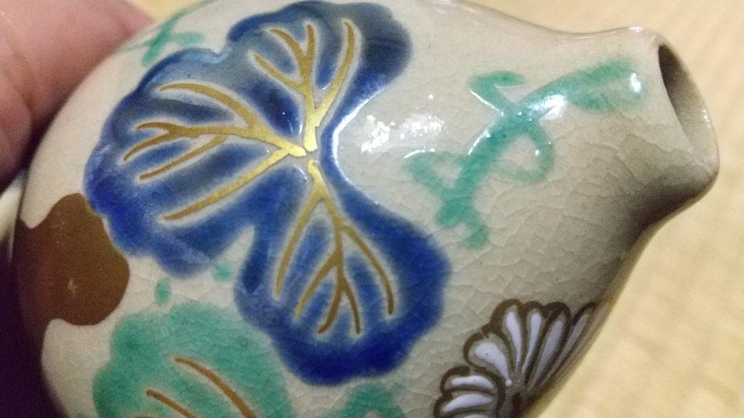 古清水 瓢 徳利 / 京焼・無傷・美品