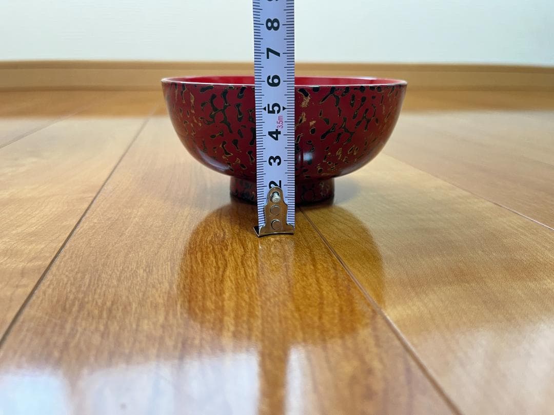 【新品未使用】 津軽塗 漆器 椀＆箸 2客セット【津軽塗夫婦椀・津軽塗夫婦箸】