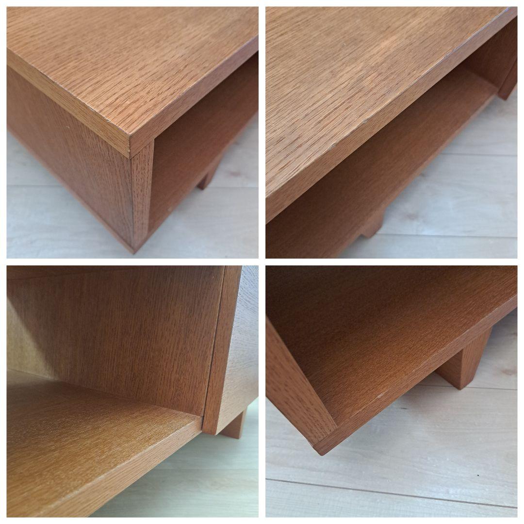 極美品 廃盤【unico】CORSO オーク材 AVボード ローボード