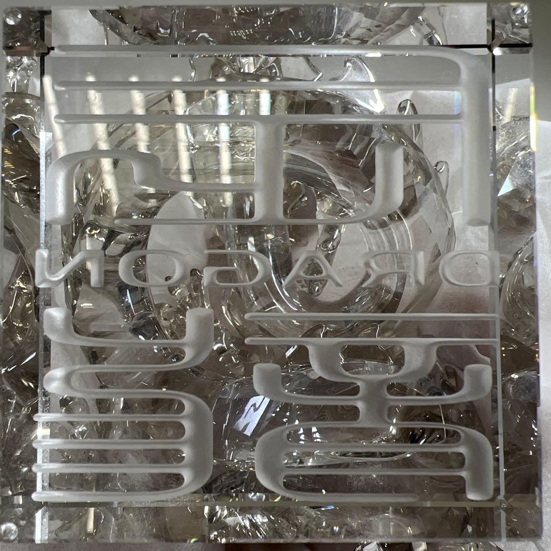 スワロフスキー ドラゴン 置物 共箱 幅11.5㎝ 東な7-1221☆1F