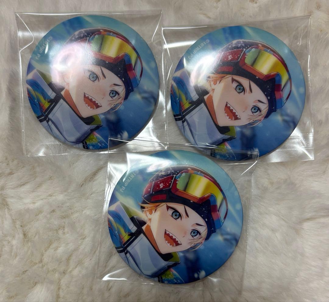 エイトリ 18TRIP キャラバッジ 缶バッジ vol.7 五十竹 あく太 3個