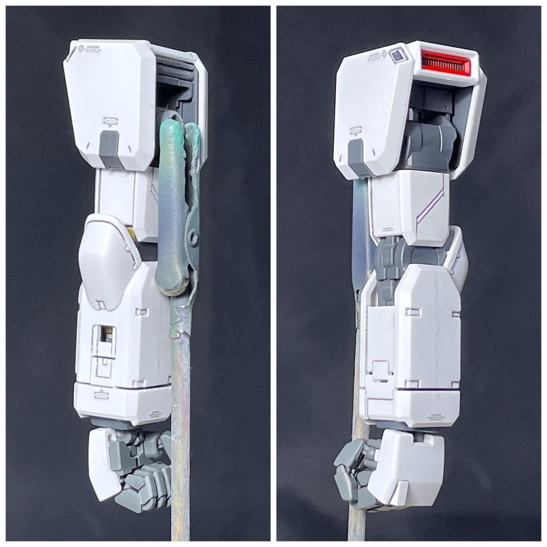 【プレバン限定 MG ジムコマンド(宇宙戦仕様・ユーグ機)改修・全塗装 完成品】