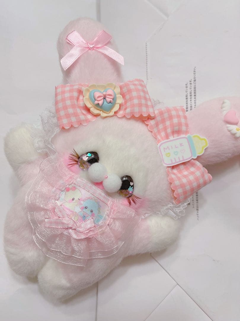 pream サンリオ 作家 羊毛フェルト テディベア ハンドメンド ぬいぐるみ