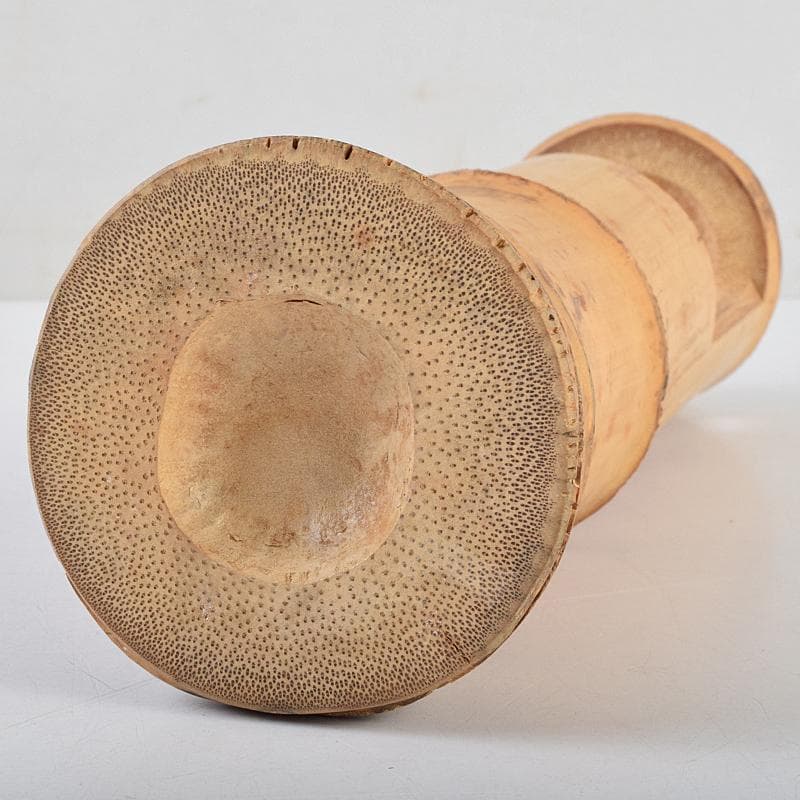 茶道具 竹花入 銘 雲の峰 紫野 尾関桃林 宗園 極め箱 C