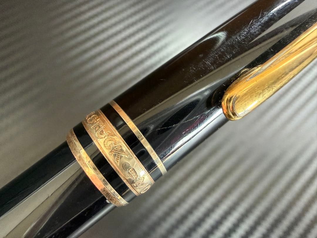 美品 モンブラン マイスターシュテュック 165 ペンシル ブラック 0.5mm