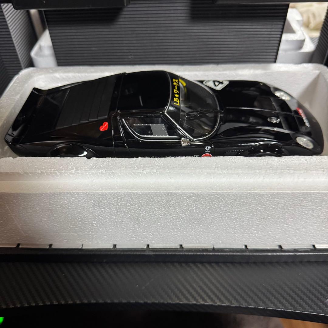 絶版 GT SPIRIT 1/18 ミウラLB Works ADVAN