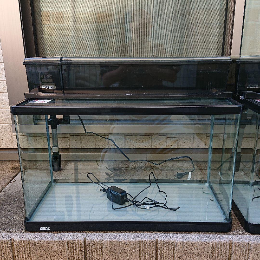 GEX曲げガラス水槽9点セット 新品 GEX曲げガラス水槽9点セット 新品