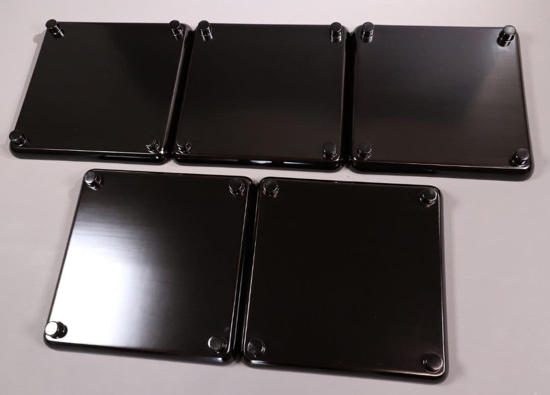 CL76 能登輪島塗 蔦金蒔絵 欅地 木地呂塗 足付四方膳