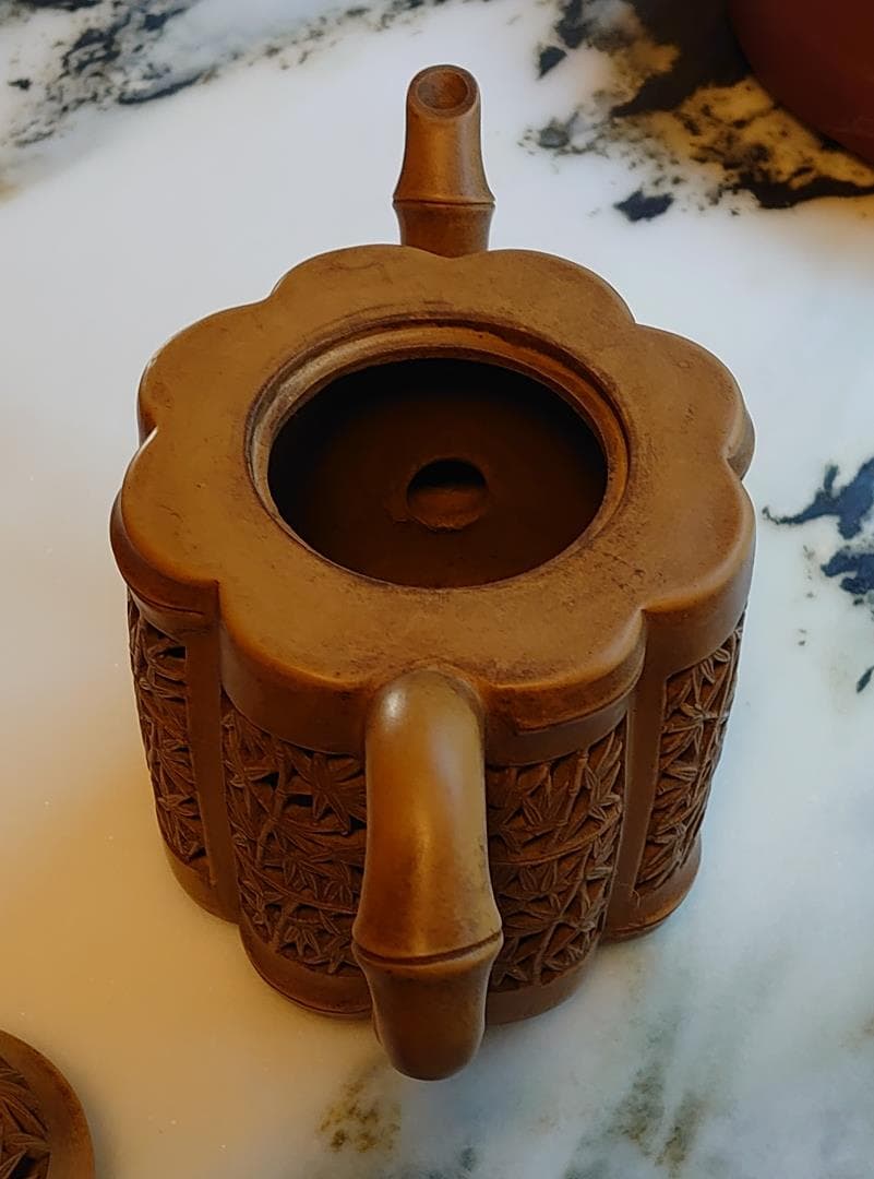 急須 八竹壺 中国宜興窯 - メルカリ