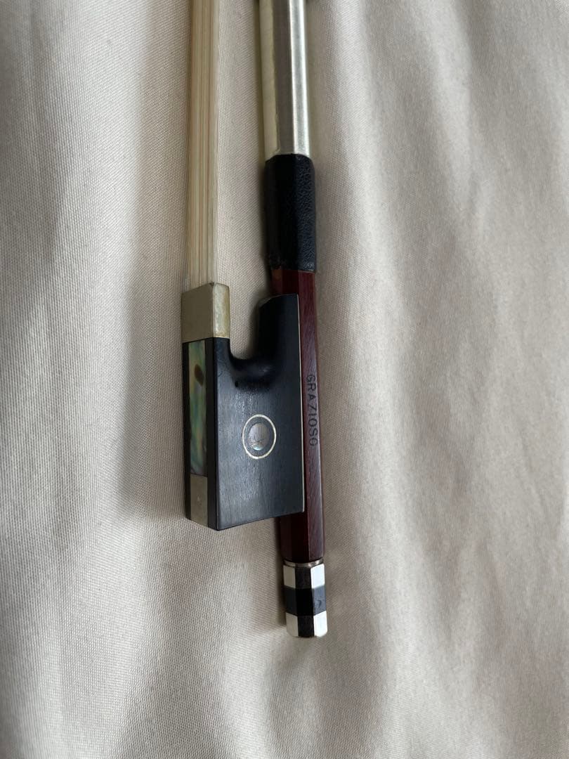 GRAZIOSO GV-0S 1/4 バイオリンセット(弓/ケース/松脂/肩当)