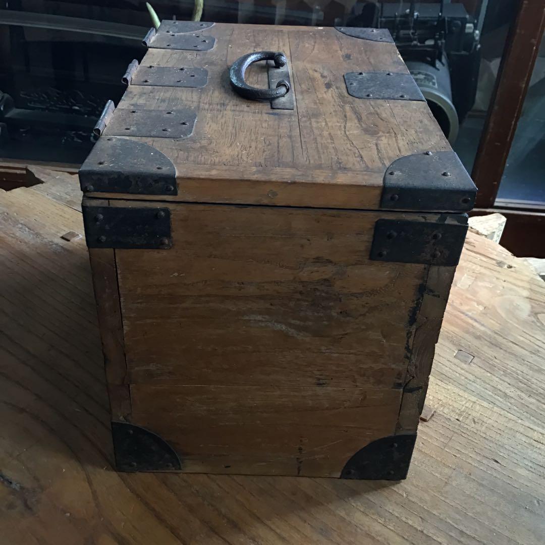 明治時代 時代箪笥 小箪笥 時代家具 レトロ家具 硯箱
