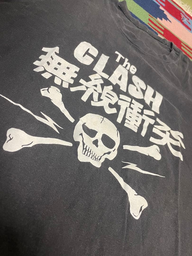 The Clash Tシャツ 無線衝突 シングルステッチ