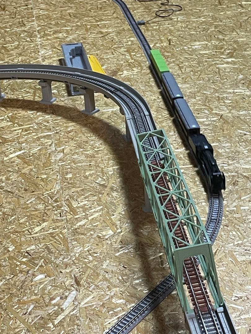 Nゲージ TOMIX立体交差レールセット 機関車つき
