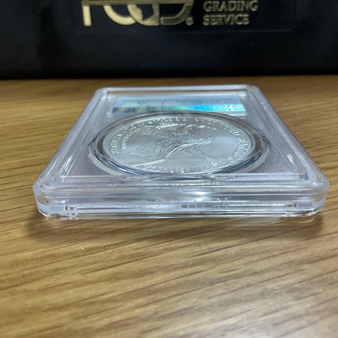 新品】アメリカン シルバー イーグル銀貨2022シルバーPCGS MS70