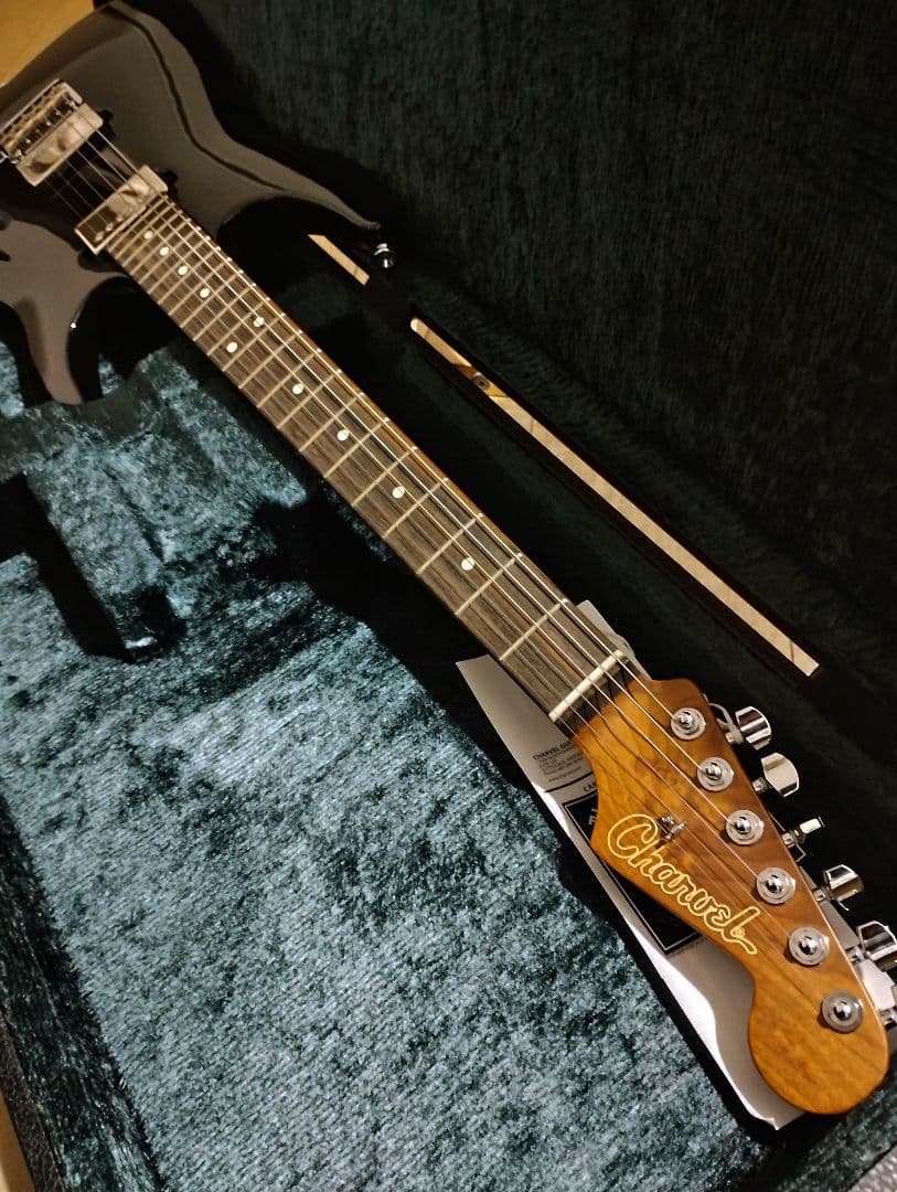 ギター Charvel / Super-Stock DKA22 2PT EB Charvel Super-Stock DKA22 2PT EB - Gloss Black – Grayson's Tunetown