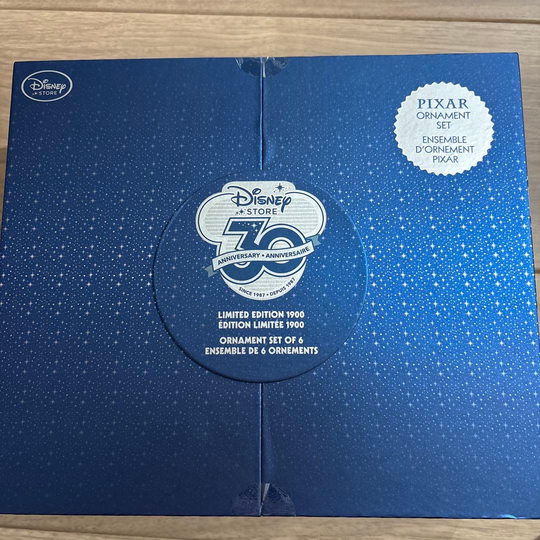ディズニーストア　30周年　ピクサー　オーナメントセット