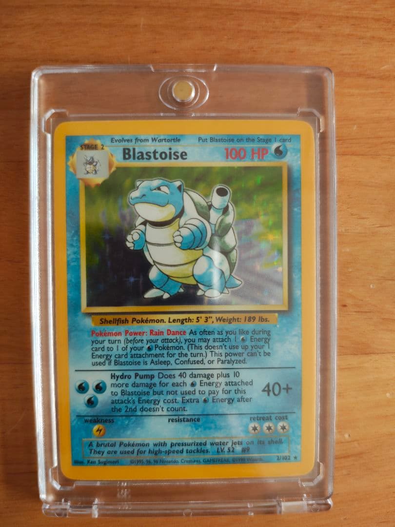 英語版 初期 海外版 ポケモンカード カメックス シャドーレス 旧裏面