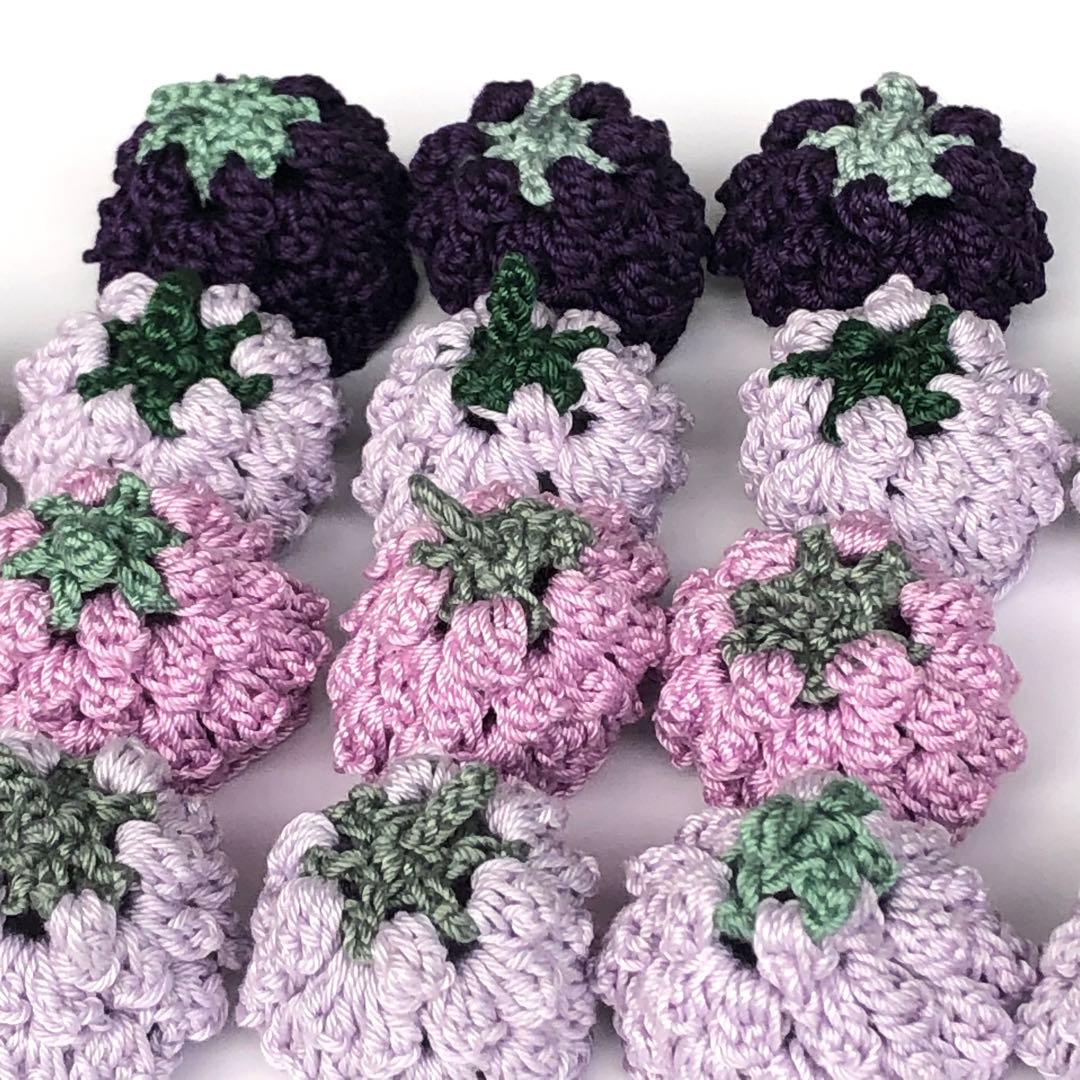 tulip★ハンドメイドパーツ★かぎ針編み♪色々