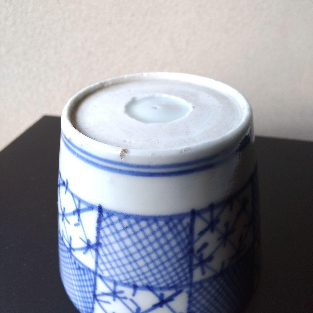 市松文 蕎麦猪口 そば猪口 そばちょこ ② 4客